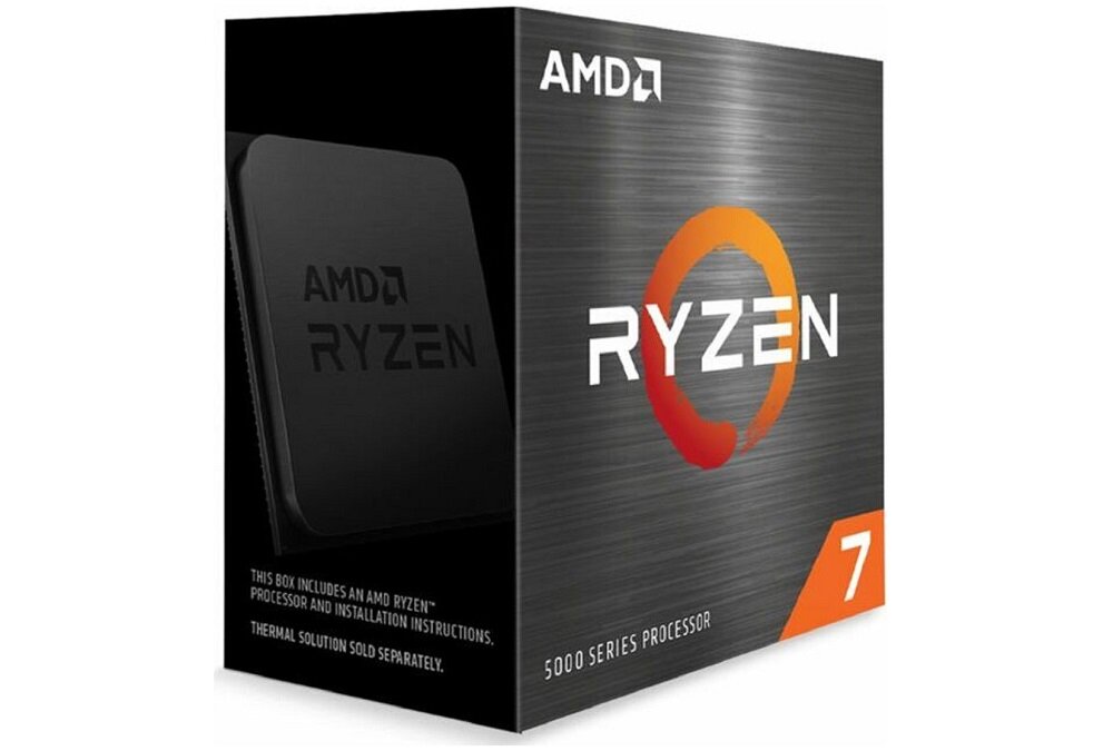 Procesor AMD Ryzen 7 5800X - wyglad ogólny ośmiordzeniowy procesor bezkompromisowa wydajność 3,8 GHz Precision Boost 2 Precision Boost Overdrive 4,7 GHz