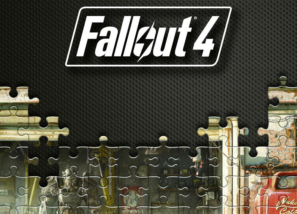 CENEGA-Fallout-Garage unikatowa kolekcja wysoka jakość technologia druk kolorystyka odporność efekt płótna redukcja odbijanie światła