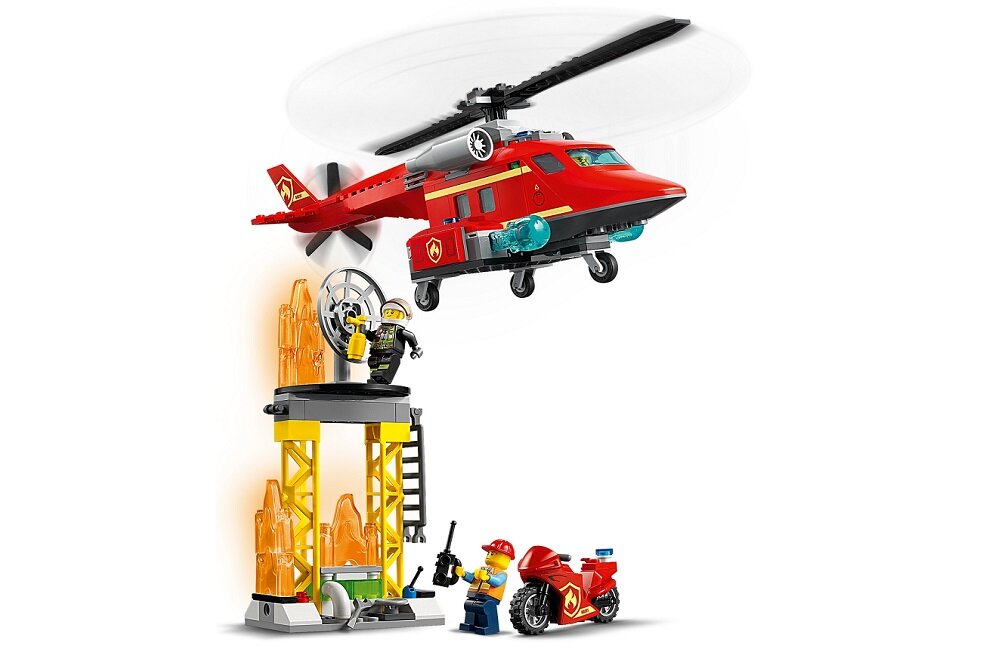 LEGO City Strażacki helikopter ratunkowy 60281 Rozwój różnych umiejętności
