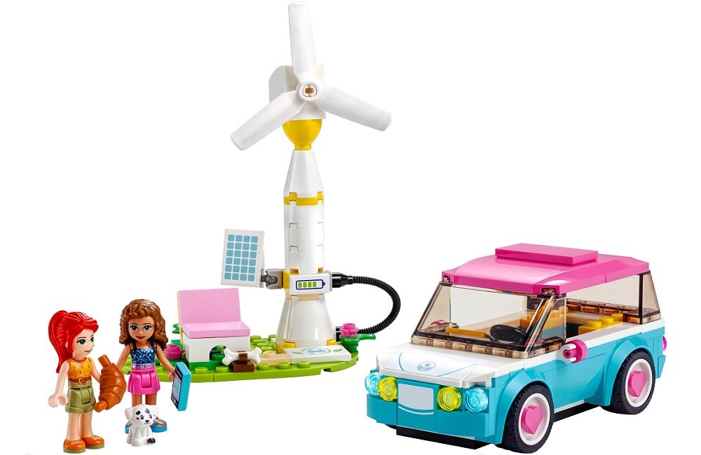 LEGO Friends Samochód elektryczny Olivii 41443 Kształtowanie różnych umiejętności i wartości