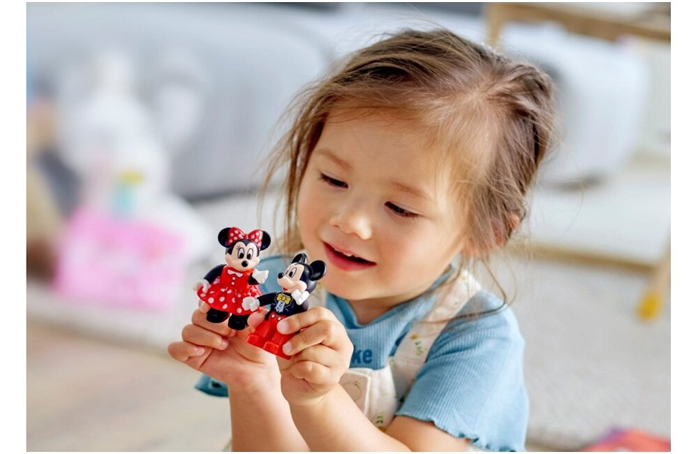LEGO Duplo Urodzinowy pociąg myszek Miki i Minnie 10941 rozwój umiejętności manualnych