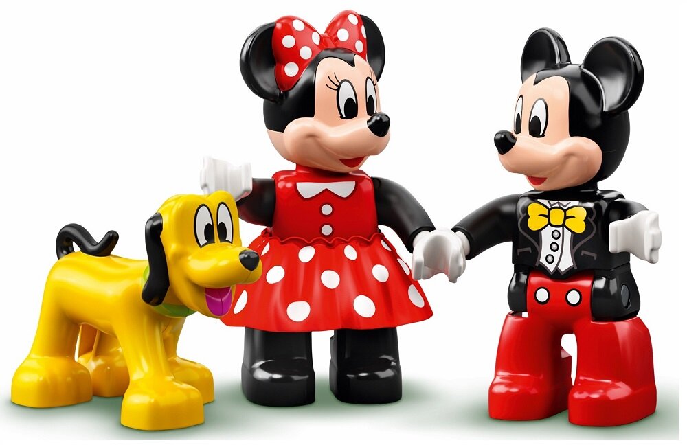 LEGO Duplo Urodzinowy pociąg myszek Miki i Minnie 10941 Wysoka jakość i bezpieczeństwo