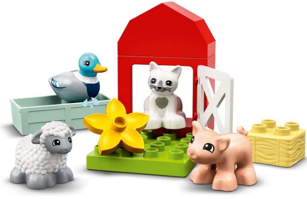 LEGO Duplo Zwierzęta Gospodarskie 10949 Trenowanie różnych obszarów rozwoju skutecznie wzmacnia koncentrację