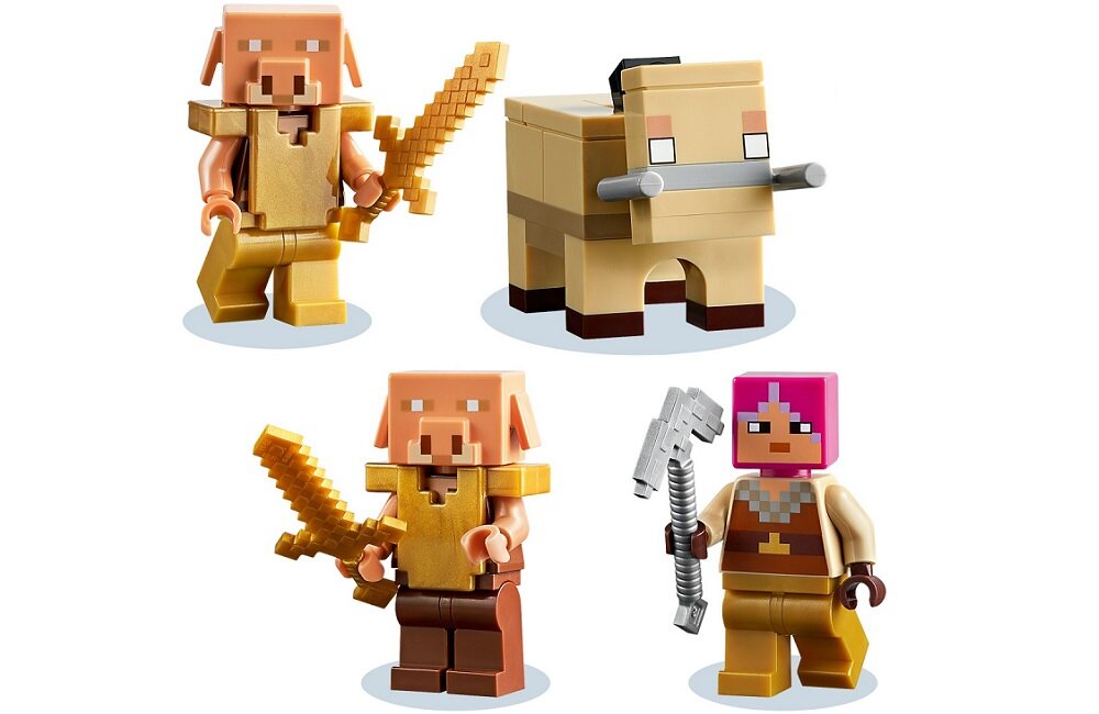 LEGO Minecraft Spaczony las 21168 Pasja tworzenia 287 elementów figurki
