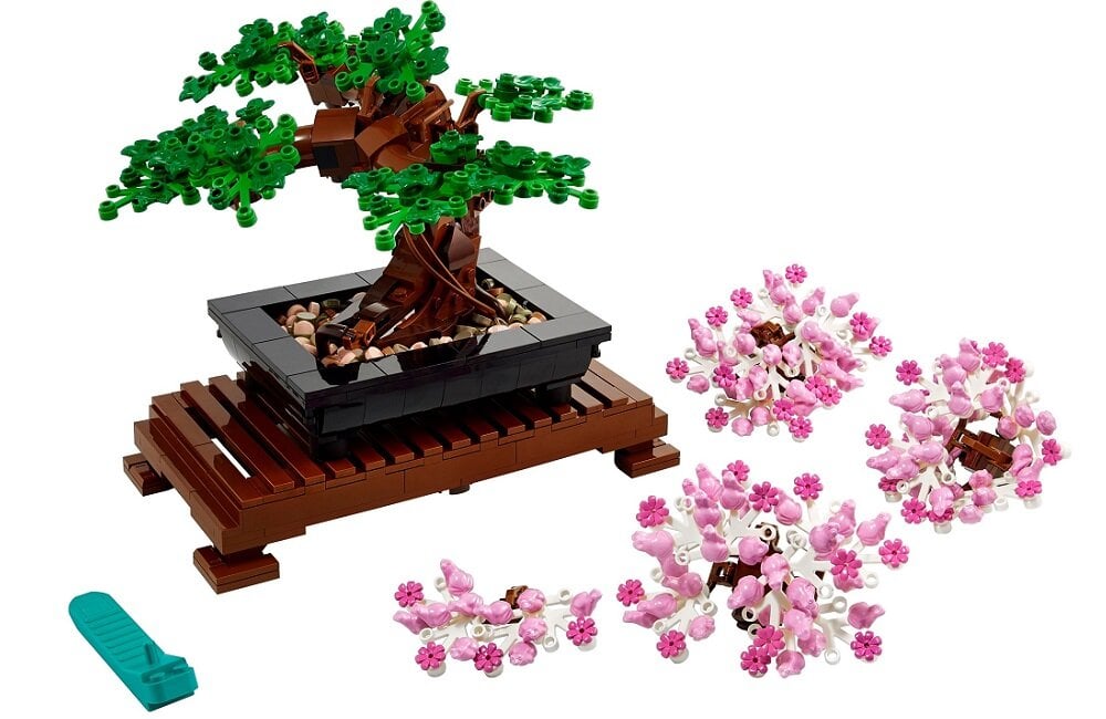 LEGO Creator Drzewko bonsai 10281 Wiele możliwości na stworzenie wyjątkowej rośliny