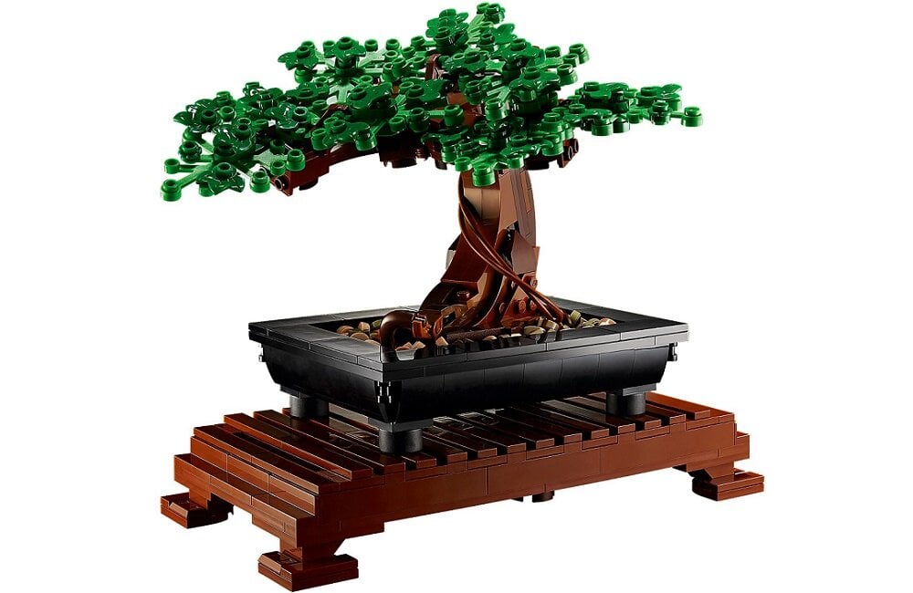 LEGO Creator Drzewko bonsai 10281 Możliwość łączenia z innymi zestawami botaniczna kolekcja lego