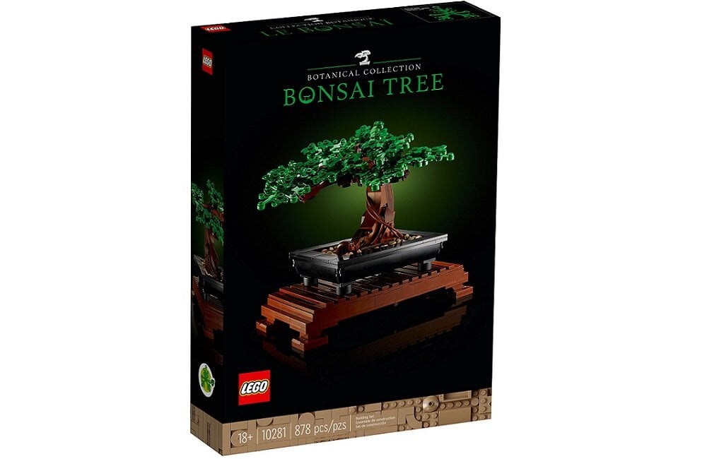 LEGO Creator Drzewko bonsai 10281 Klocki są do siebie perfekcyjnie dopasowane