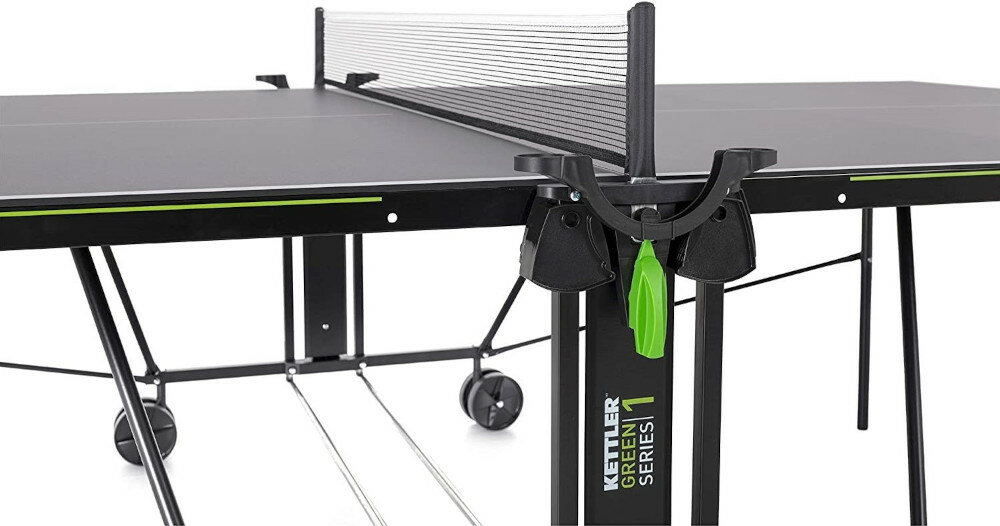 Stół do tenisa stołowego KETTLER Outdoor K1 siatka ze sznurkiem napinającym wysokość można regulować