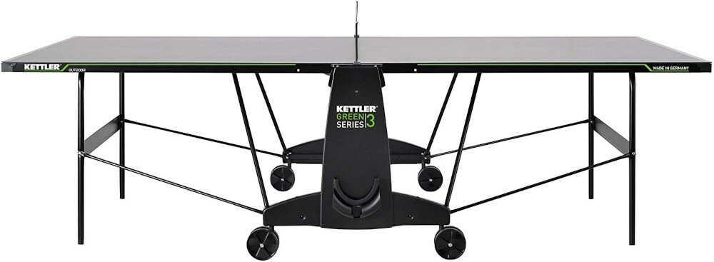 Stół do tenisa stołowego KETTLER Outdoor K3 do użytku rekreacyjnego wysoka jakość wykonania funkcjonalne rozwiązania