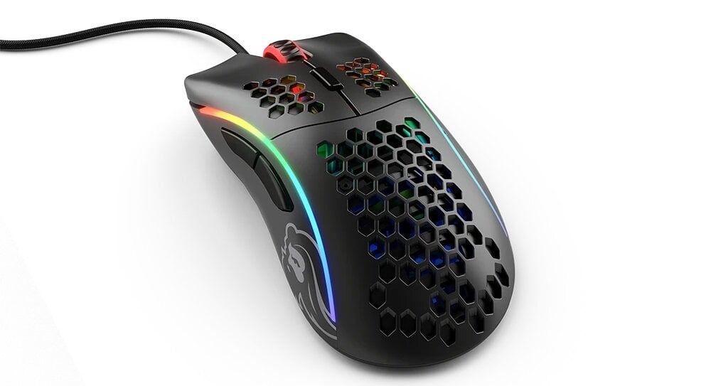 Mysz GLORIOUS PC Gaming Race Model D- - ergonomiczny kształt z łatwością dopasowuje się do dłoni