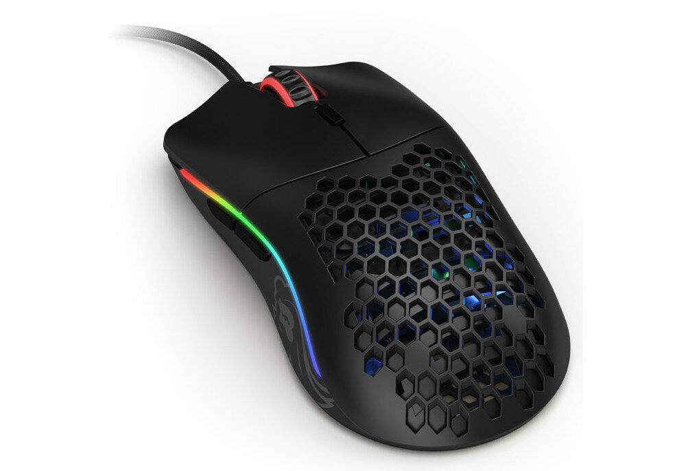 Mysz GLORIOUS PC Gaming Race Model O - ergonomiczny kształt z łatwością dopasowuje się do dłoni