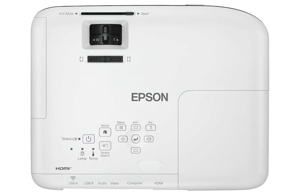 PROJEKTOR EPSON EB-W51 zoom rozdzielczość projektor lumeny wielkość