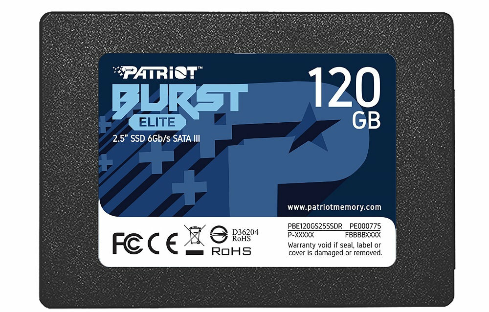 DYSK SSD PATRIOT BURST ELITE 120GB 2,5 SATA III - wygląd ogólny sprzęt wysokiej jakości spełni oczekiwania