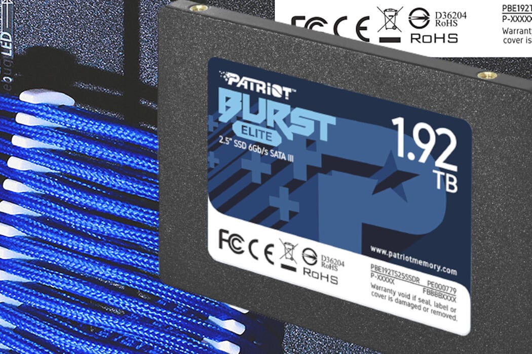 Dysk PATRIOT Burst Elite 1.92TB SSD  wygląd ogólny sprzęt wysokiej jakości spełni oczekiwania