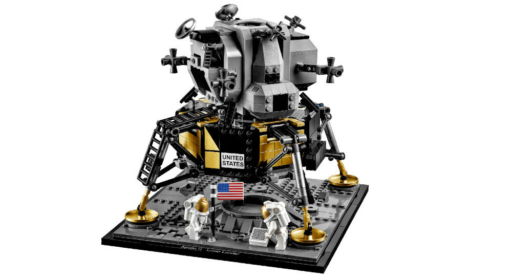 LEGO Creator Lądownik księżycowy Apollo 11 NASA 10266 realizm realistyczne elementy