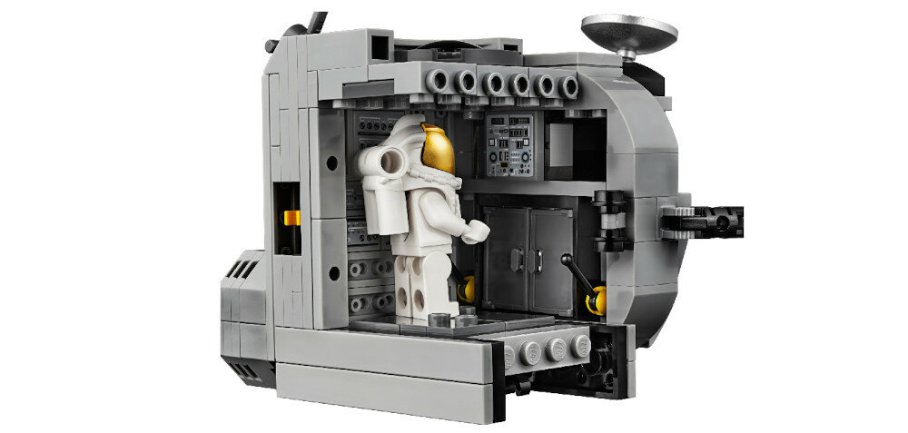 LEGO Creator Lądownik księżycowy Apollo 11 NASA 10266 złożenie zestawu