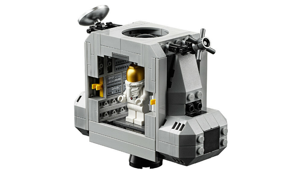 LEGO Creator Lądownik księżycowy Apollo 11 NASA 10266 bez baterii bez zasilania  wyobraźni rozwój