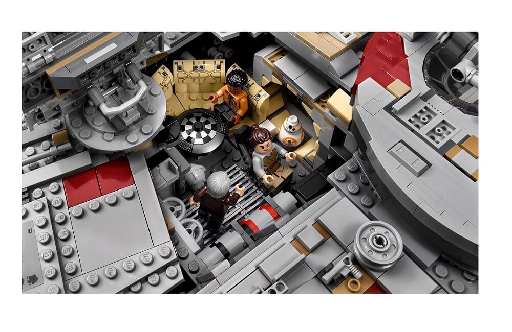 LEGO Star Wars Sokół Millennium 75192  kreatywna zabawa prawidłowy rozwój merytoryczny dziecka klocki figurki minifigurki bez zasilania klasyczna zabawa wysoka jakość lego wielogodzinna zabawa 