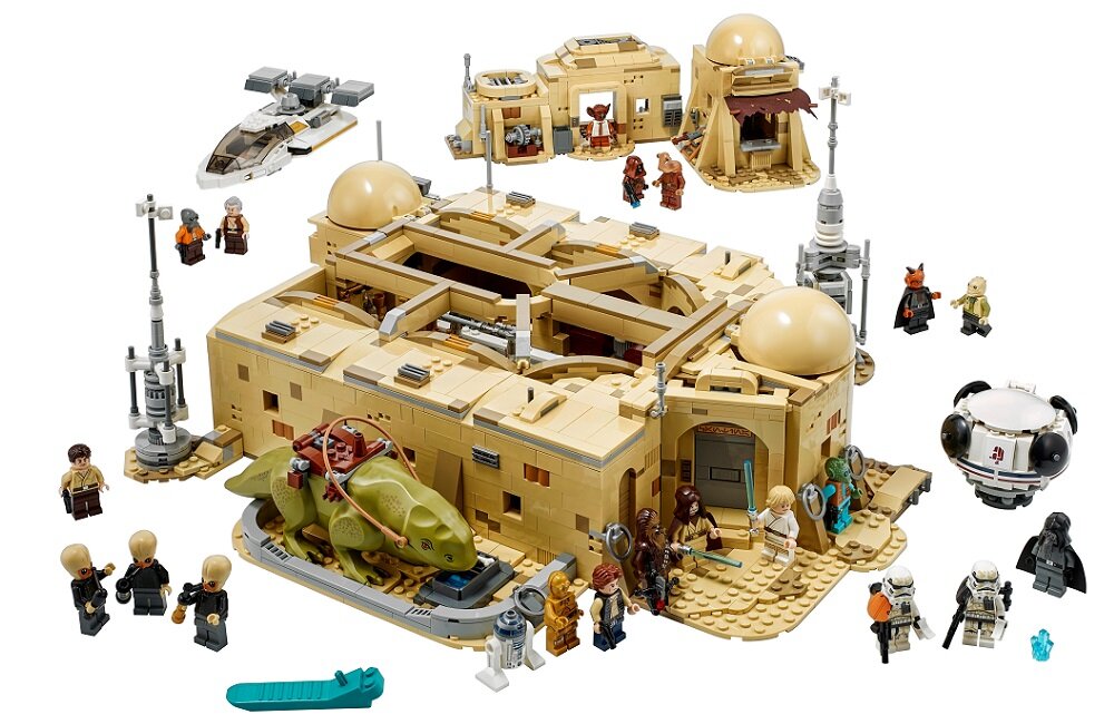 LEGO Star Wars Kantyna Mos Eisley 75290 kreatywne spędzanie czasu klocki figurki minifigurki bez zasilania klasyczna zabawa wysoka jakość lego wielogodzinna zabawa powyżej 18 roku życia