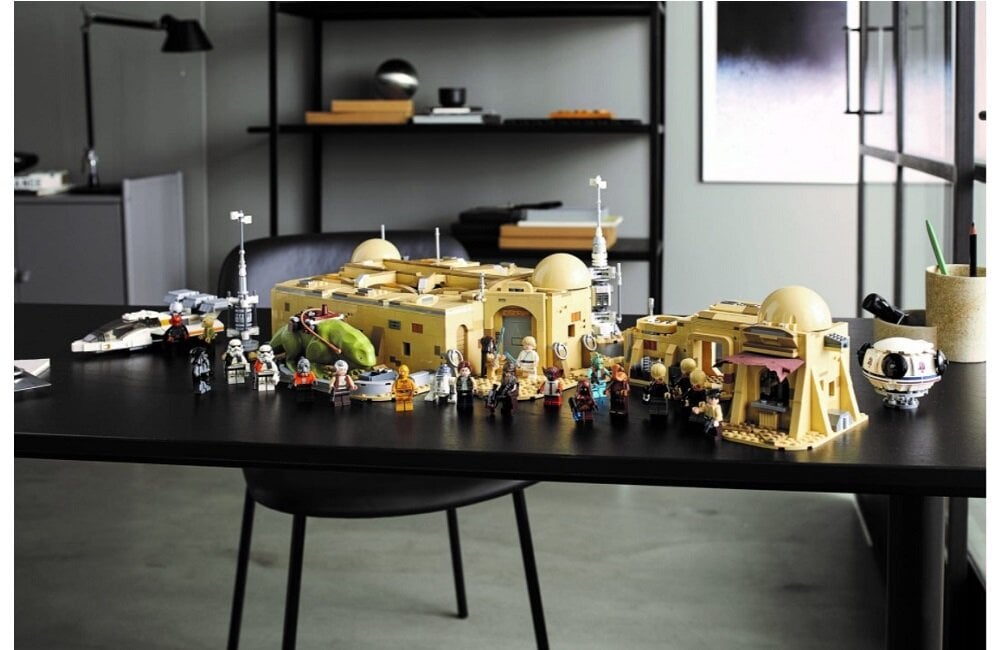 LEGO Star Wars Kantyna Mos Eisley 75290 kreatywne spędzanie czasu klocki figurki minifigurki bez zasilania klasyczna zabawa wysoka jakość lego wielogodzinna zabawa