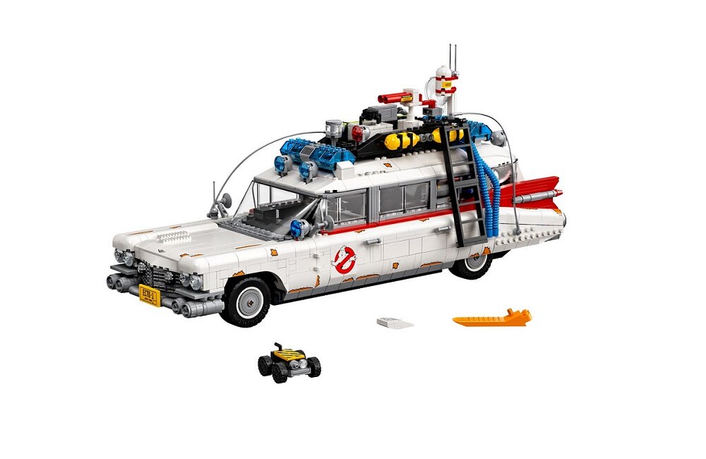 LEGO Creator ECTO 1 Pogromców duchów 10274 kreatywna zabawa prawidłowy rozwój merytoryczny dziecka klocki figurki minifigurki bez zasilania klasyczna zabawa wysoka jakość lego wielogodzinna zabawa Oryginalny pojazd