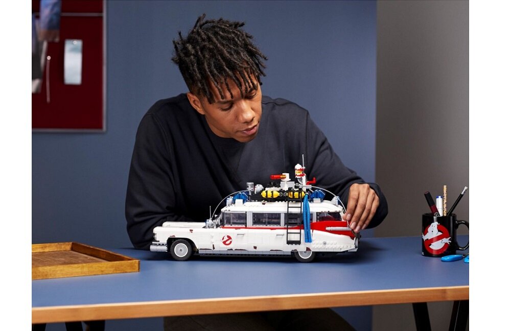 LEGO Creator ECTO 1 Pogromców duchów 10274 kreatywna zabawa prawidłowy rozwój merytoryczny dziecka klocki figurki minifigurki bez zasilania klasyczna zabawa wysoka jakość lego wielogodzinna zabawa 