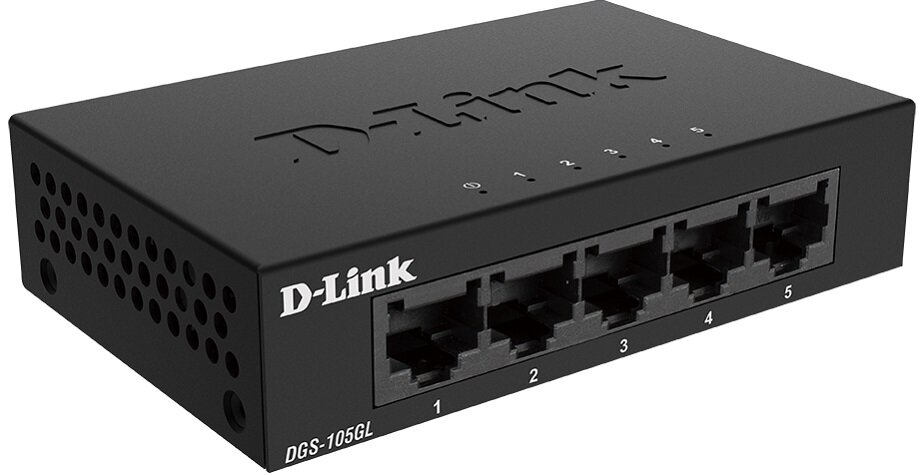 Switch D-LINK DGS-105GL - Przełącznik niezarządzalny Standard QoS