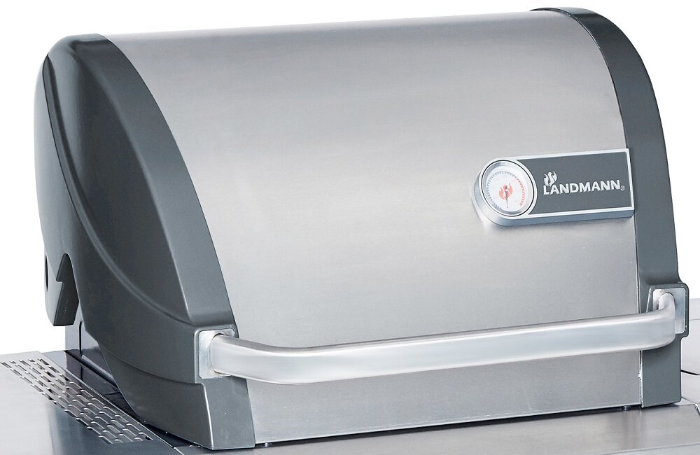Grill gazowy LANDMANN Avalon PTS 3 1 12121 Wskaźnik temperatury pokrywa Element grzewczy