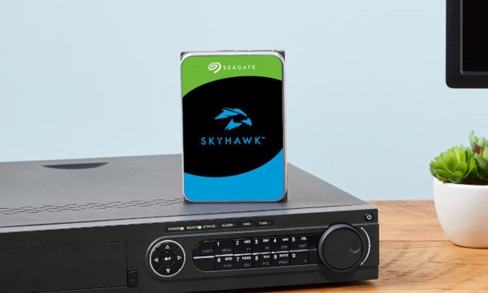 Dysk SEAGATE SkyHawk AI 12TB HDD Praca przy dużych obciążeniach 