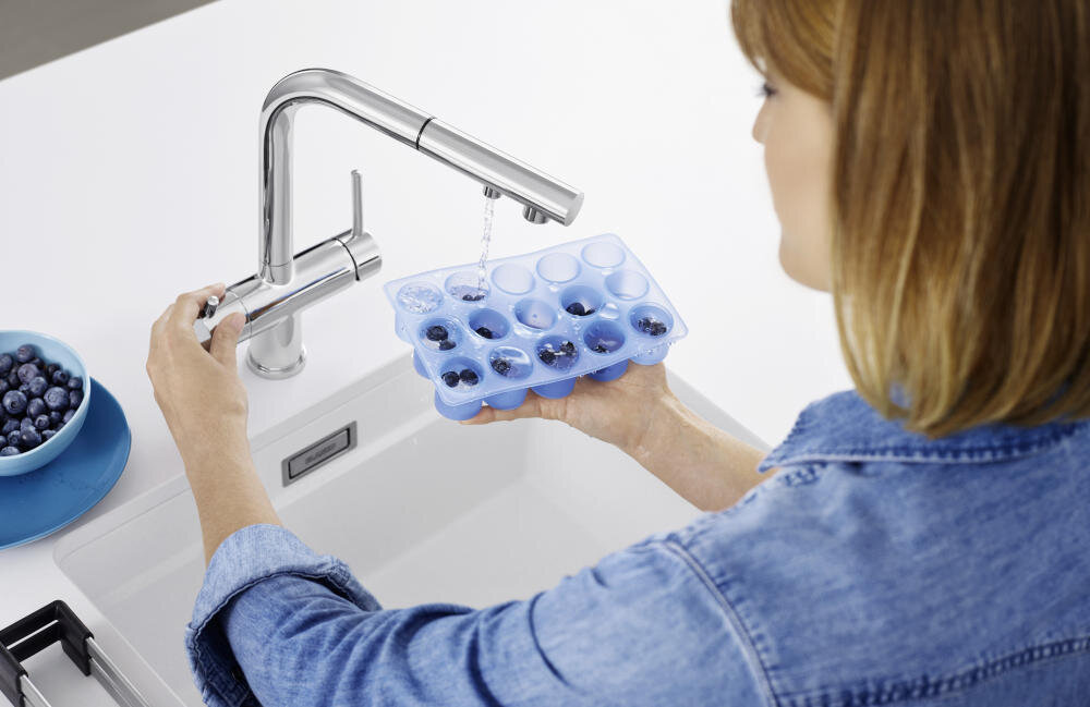 BLANCO Fontas II 525205 higiena oddzielne odprowadzanie wypłyt filtrowana woda