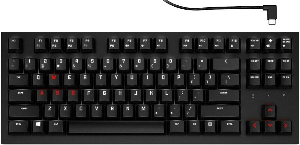 Klawiatura HP Omen Spacer Wireless - konstrukcja 