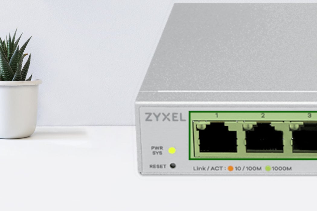Switch ZYXEL XGS1250-12-ZZ0101F porty szybkość dioda