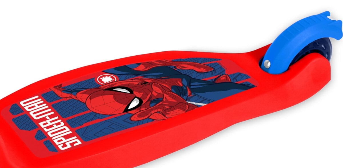 Hulajnoga dla dzieci Disney Spider Man bezpieczeństwo hamulec nożny 3 kółka poliuretanowych łożysk ABEC