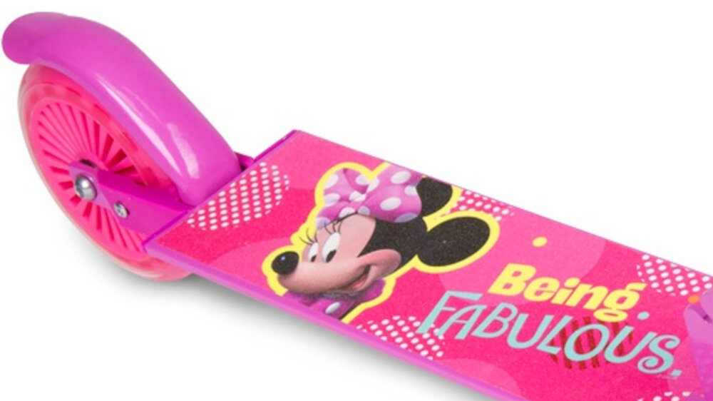 Hulajnoga dla dzieci Disney Minnie bezpieczeństwo hamulec nożny 2 kółek poliuretanowych