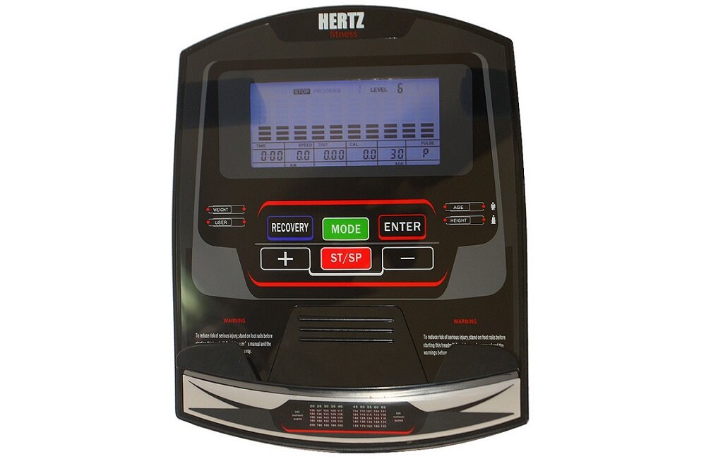 Rower magnetyczny HERTZ Drax Pro Nowoczesny wyświetlacz czas dystans puls prędkość spalone kalorie