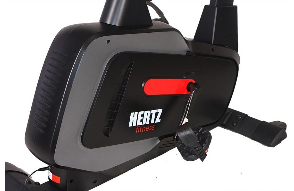 Rower magnetyczny HERTZ Drax Pro pedały z regulowanymi opaskami kółka transportowe