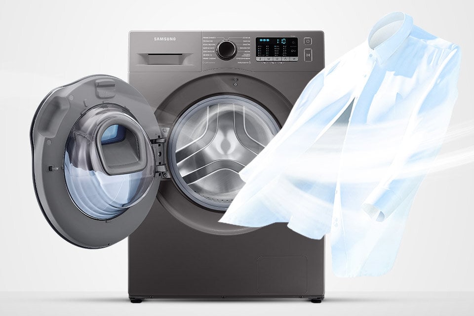 Skorzystaj z dostępnego w pralko-suszarce programu do odświeżenia ubrań AirWash bez potrzeby prania