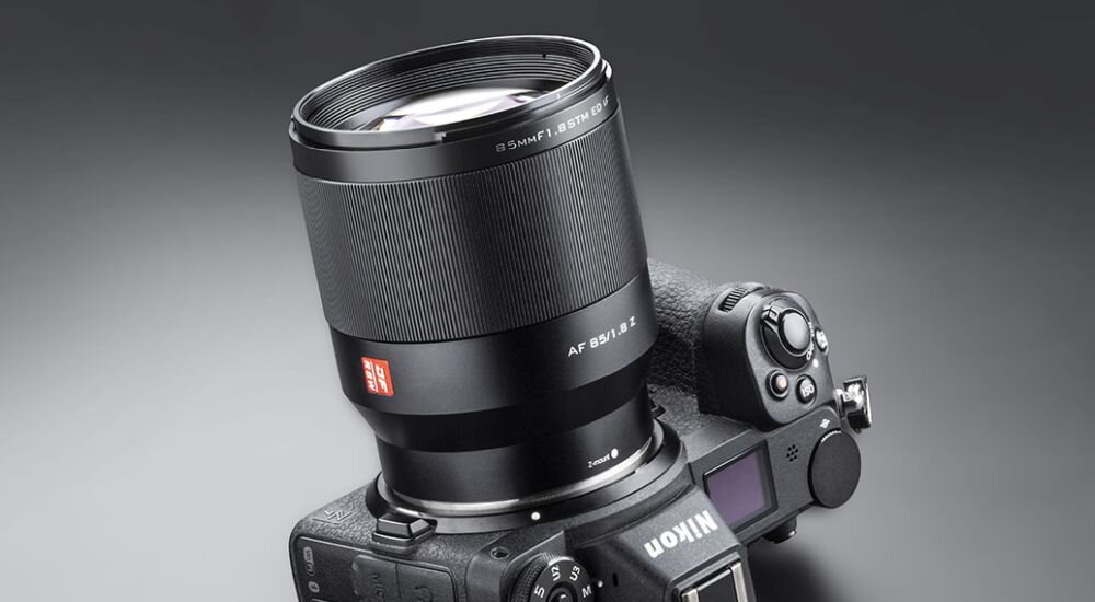 Obiektyw VILTROX AF 85mm f-1.8 STM Mark II Nikon Z   ogniskowa przysłona ostrość pierścienie optyka soczewki powłoki montaż bagnet światło jasność zoom filtry waga