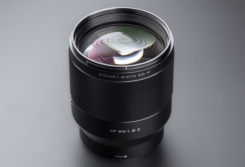 Obiektyw VILTROX AF 85mm f-1.8 STM Mark II Nikon Z   ogniskowa przysłona ostrość pierścienie optyka soczewki powłoki montaż bagnet światło jasność zoom filtry waga