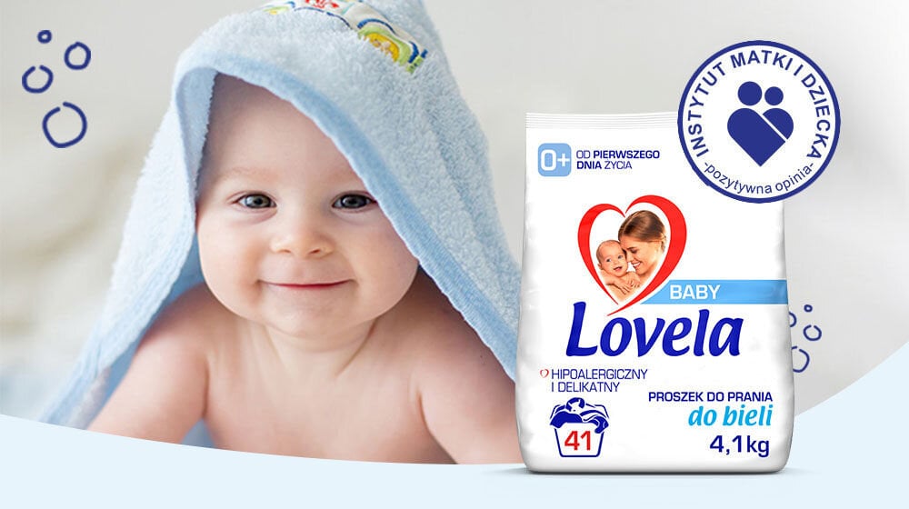 Proszek do prania LOVELA Baby Biały 4,1 kg pranie rodzic i dziecko