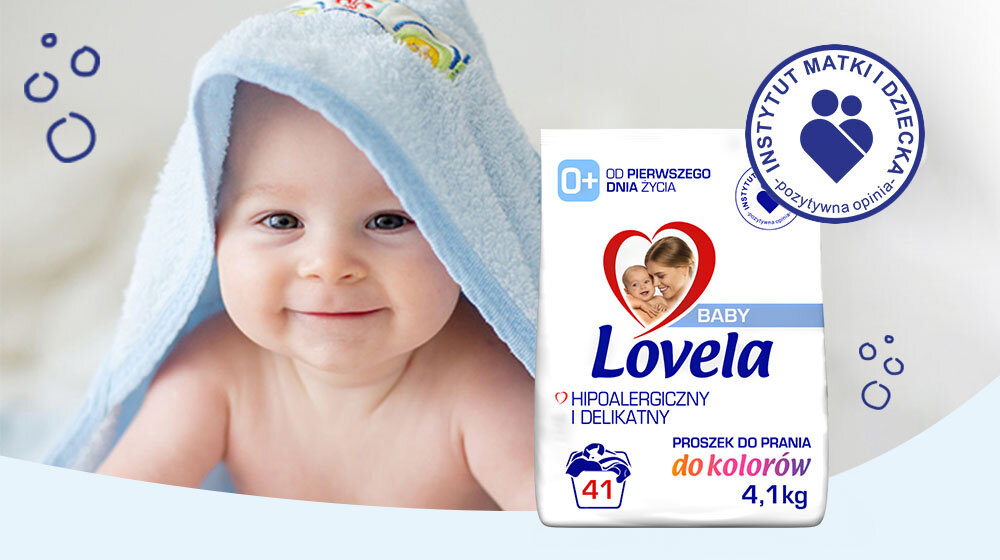 Proszek do prania LOVELA Baby Color 4,1 kg niemowlę w ręczniku