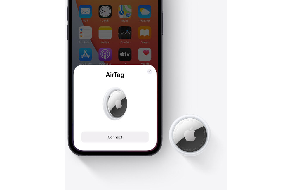 Apple AirTag Synchronizacja powiadomienia