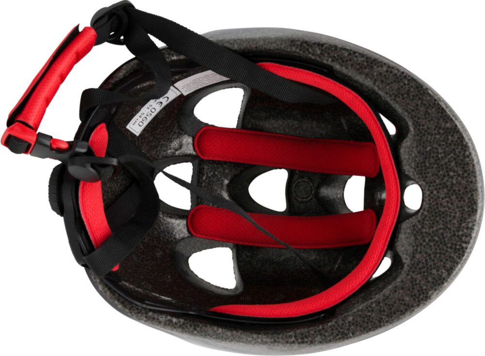 Kask rowerowy NILOX LED Czarny (rozmiar S/M) pianka eps in-mold
