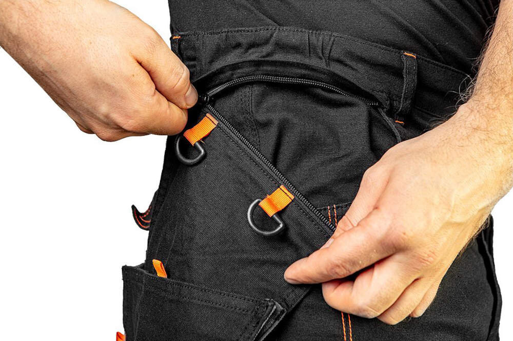Spodnie robocze NEO TOOLS 81-239-XXL (rozmiar XXL) Wielofunkcyjne kieszenie ułatwienie przechowywanie akcesoria narzędzia