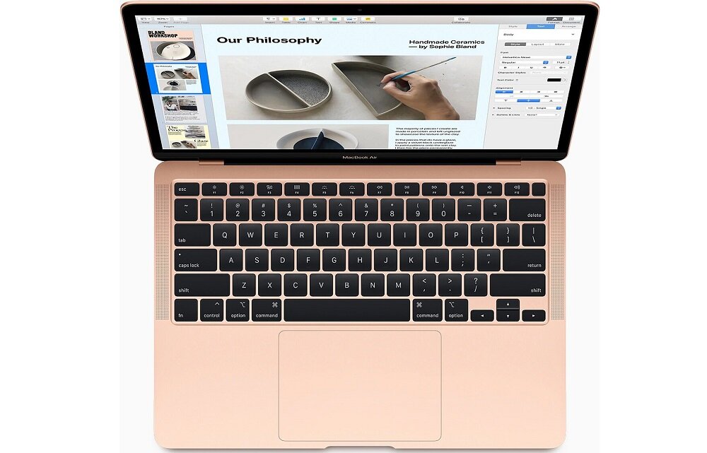 APPLE MacBook Air 13 - Podświetlana klawiatura Magic Keyboard