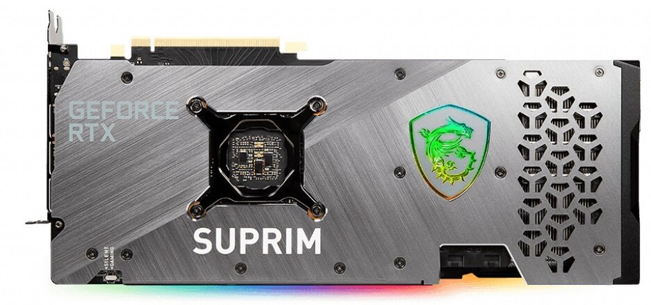 Karta graficzna MSI GeForce RTX 3080 Ti Suprim X 12GB - kompaktowe wymiary najlepsze komponenty