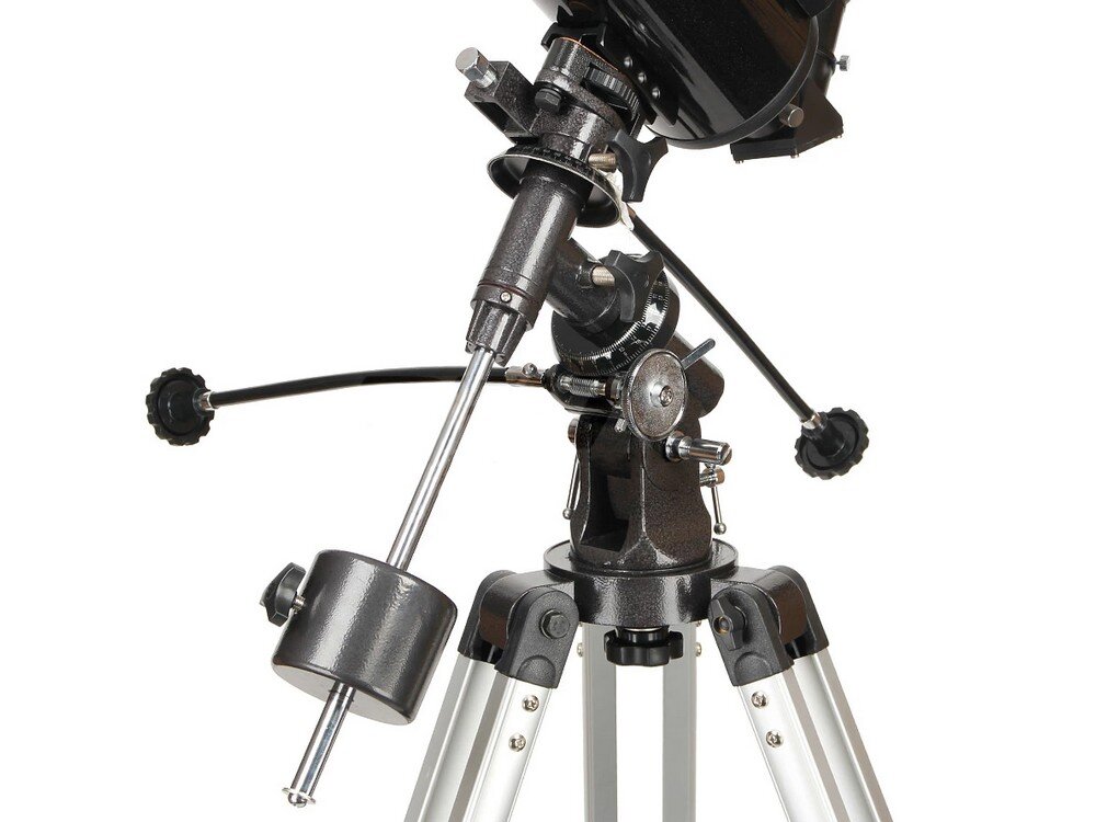 Teleskop SKY-WATCHER BK MAK 102 EQ2 102-1300 Montaż paralaktyczny zbliżenie na montaż   