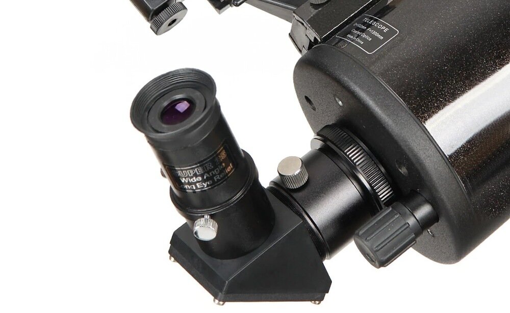 Teleskop SKY-WATCHER BK MAK 102 EQ2 102-1300 wyjście okularowe 1,25 okulary 10 mm i 20 mm zbliżenie na wyciąg   