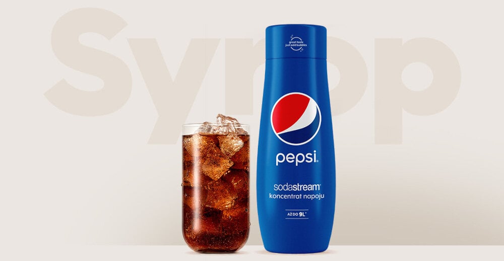 Syrop SODASTREAM Pepsi 440 ml wyglad