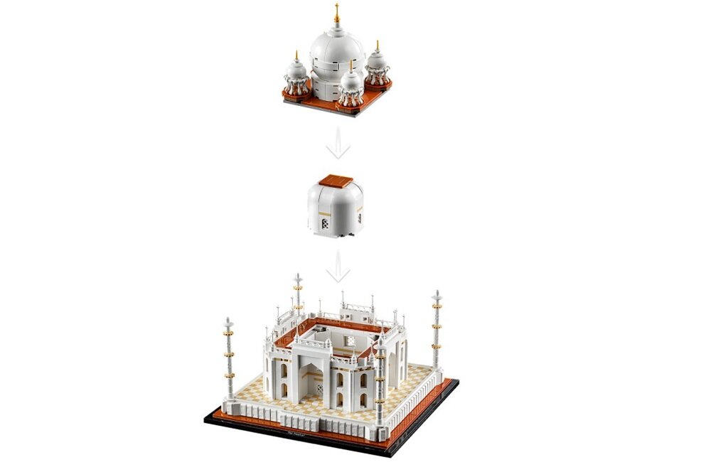 LEGO Architecture Tadż Mahal 21056 Zachwyci Cię doskonałe wykonanie zestawu